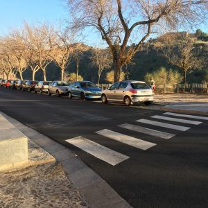 l Plan de Asfaltado mejora la seguridad vial en el Casco Histórico con más pasos de peatones y adecuación de los ya existentes