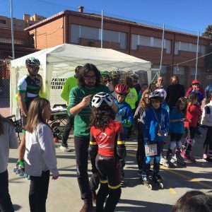 a VIII Carrera Roller Toledo reúne en el Colegio Juan de Padilla a numerosos participantes