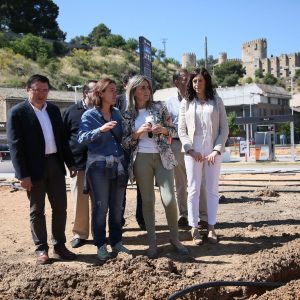 l Ayuntamiento mejora uno de los principales accesos a Toledo con el ajardinamiento del espacio entre Azarquiel y el Paseo de la Rosa