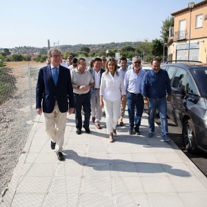 a alcaldesa destaca que la ordenación del aparcamiento y calle San Pedro el Verde responde a una demanda histórica de la ciudad