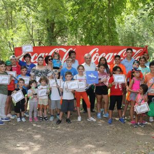 l Ayuntamiento colabora con el XV Trofeo de Feria de Pesca Infantil en el río Tajo celebrado este domingo en la senda ecológica