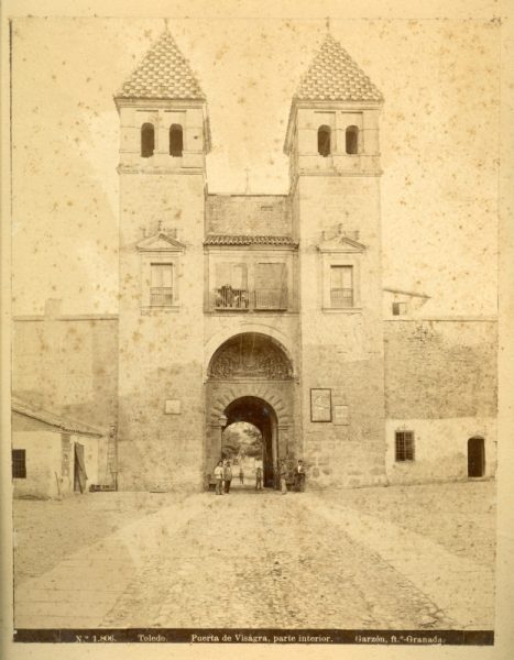 1806 - Toledo. Puerta de Bisagra, parte interior