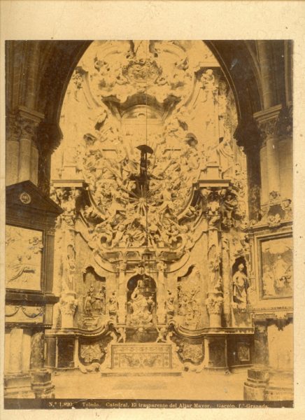 1820 - Toledo. Catedral. El trasparente del Altar Mayor