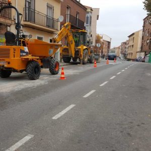 omienzan las obras de acondicionamiento y mejora del acerado de la avenida de Santa Bárbara con una inversión de 210.000 euros