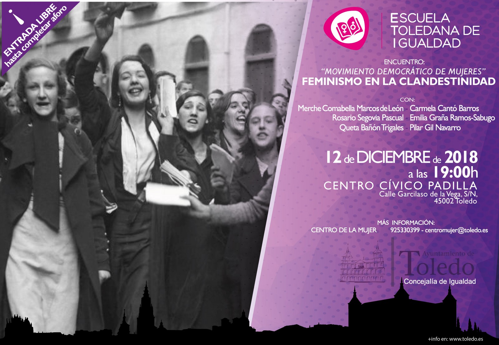 encuentro mujer en movimiento