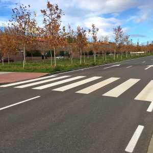 l Ayuntamiento apuesta por la mejora de la seguridad vial y la imagen de la ciudad con el repintado de 60 calles