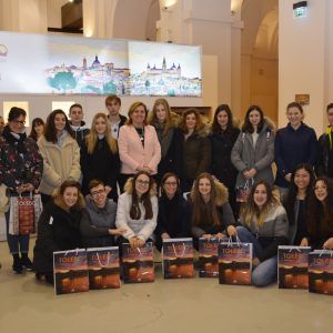 l Gobierno local recibe en San Marcos a un grupo de estudiantes italianos que aprenden español en Toledo