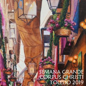 a Semana Grande del Corpus Christi 2019 ya tiene cartel anunciador, una imagen del toledano Alfredo García del Río 