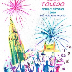 Aires de Fiestas’, de Ellen Lange, será el cartel anunciador de la Feria y Fiestas de Agosto 2019 de Toledo