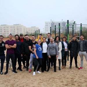 a alcaldesa destaca la contribución del Gobierno al deporte en la inauguración de un nuevo espacio Street Workout en el Polígono