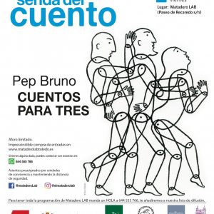 Cuentos para público familiar: “Cuentos para tres”, con Pep Bruno