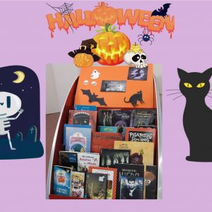 alloween en la Biblioteca de Benquerencia… ¡ven a pasarlo de miedo!