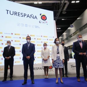 ilagros Tolón participa en Fitur en la presentación del Plan operativo 2021 del Grupo de Ciudades Patrimonio de España