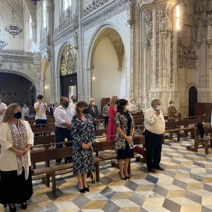 l equipo de Gobierno arropa a los hermanos de la Virgen de la Bastida en la misa en su honor