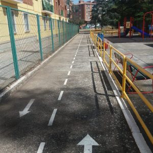 l Ayuntamiento adecenta el Parque Escolar de Tráfico de la Reconquista