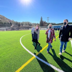 l Ayuntamiento concluye el nuevo del campo de fútbol del Arroyo, que recuperará la actividad la semana próxima