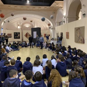 an Marcos acoge el maratón de cuentacuentos escolar de la Semana del Libro organizada por el Ayuntamiento