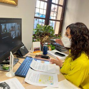 as obras de Reyes Católicos pararán desde el 8 al 18 de abril para favorecer la actividad comercial en Semana Santa