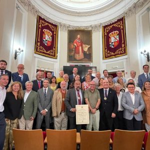 l Gobierno municipal asiste a la toma de posesión del rector de la UCLM como miembro de la Academia de Gastronomía de Castilla-La Mancha