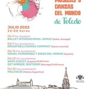 l Festival de Músicas y Danzas del Mundo echa el telón este sábado en la plaza del Ayuntamiento con el concierto de ‘Malevaje’