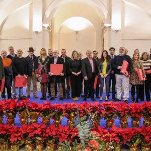 ilagros Tolón destaca el compromiso con el servicio público de los trabajadores del Ayuntamiento jubilados en 2022