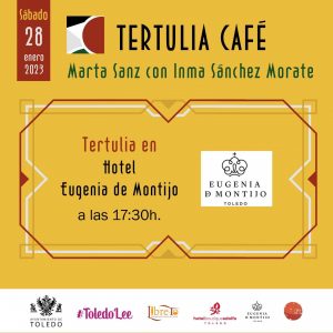 egresan las tertulias café literario del Ayuntamiento y la Asociación de Libreros este sábado con la escritora Marta Sanz