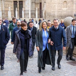 a alcaldesa destaca el compromiso del Gobierno de España con la Catedral y con el desarrollo social, cultural y económico de Toledo