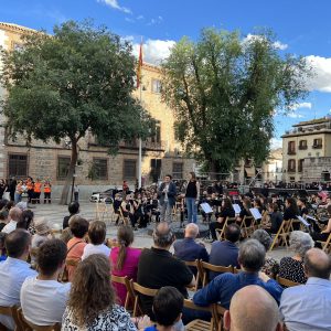 oledo celebra el Día de Europa con un concierto conmemorativo en la plaza del Ayuntamiento