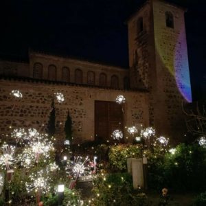 Mercado navideño en el Jardín de San Lucas