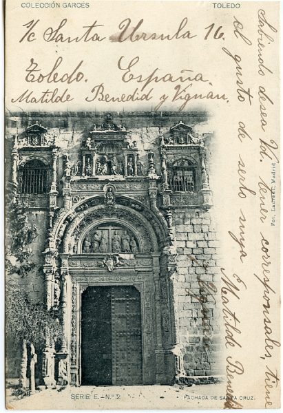 02 - Portada del Hospital de Santa Cruz