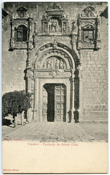 03 - Portada del Hospital de Santa Cruz