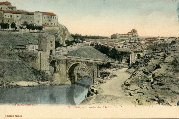 04 - Vista del puente de Alcántara y el Hospital Tavera