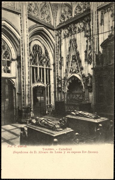 22 - Sepulcros de Don Álvaro de Luna y su esposa Doña Juana en la Catedral