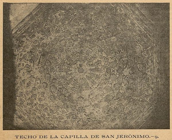 46 - Techo de la capilla de San Jerónimo del convento de la Concepción