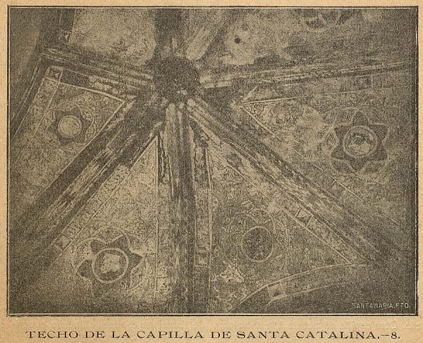 47 - Techo de la capilla de Santa Catalina del convento de la Concepción