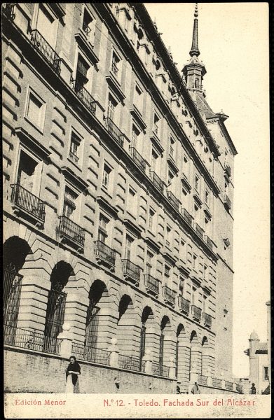 Edición Menor_12 - GARCÉS - Fachada sur del Alcázar