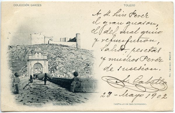 Serie E_8 - Castillo de San Servando_1902