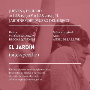 Espectáculo de Danza. El Jardín.