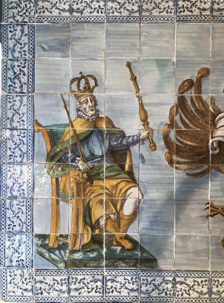 36 – Los azulejos, reintegrados cromáticamente