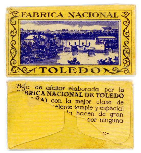 012 - ESPAÑA - Toledo - FÁBRICA NACIONAL DE ARMAS_Hoja Toledo