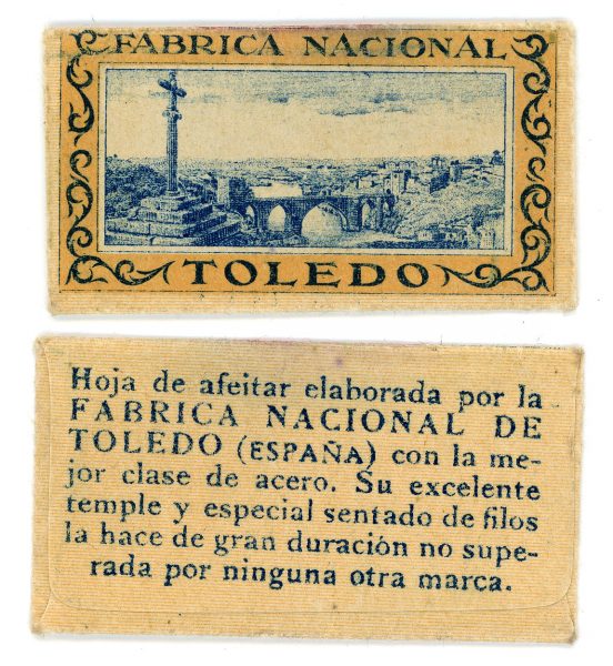 016 - ESPAÑA - Toledo - FÁBRICA NACIONAL DE ARMAS_Hoja Toledo