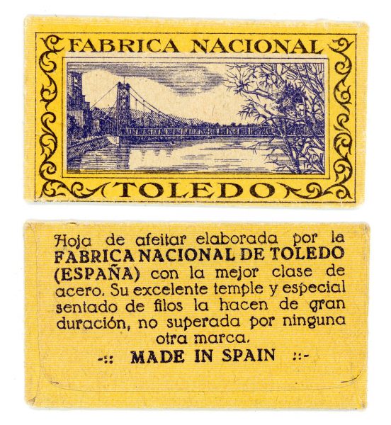 019 - ESPAÑA - Toledo - FÁBRICA NACIONAL DE ARMAS_Hoja Toledo