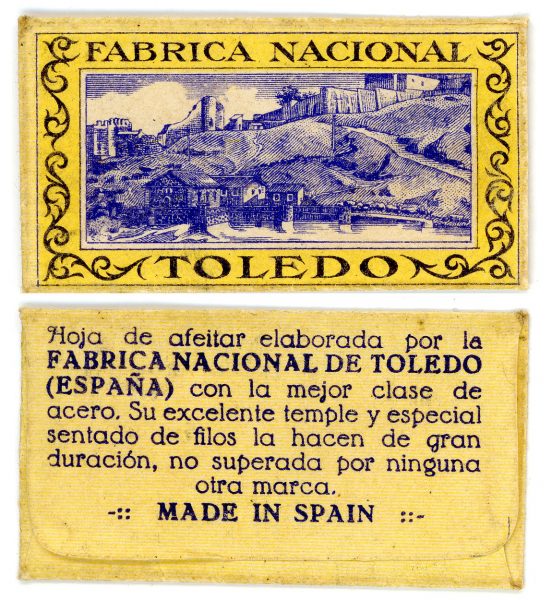 022 - ESPAÑA - Toledo - FÁBRICA NACIONAL DE ARMAS_Hoja Toledo