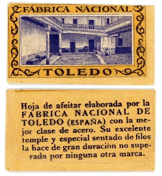 023 - ESPAÑA - Toledo - FÁBRICA NACIONAL DE ARMAS_Hoja Toledo