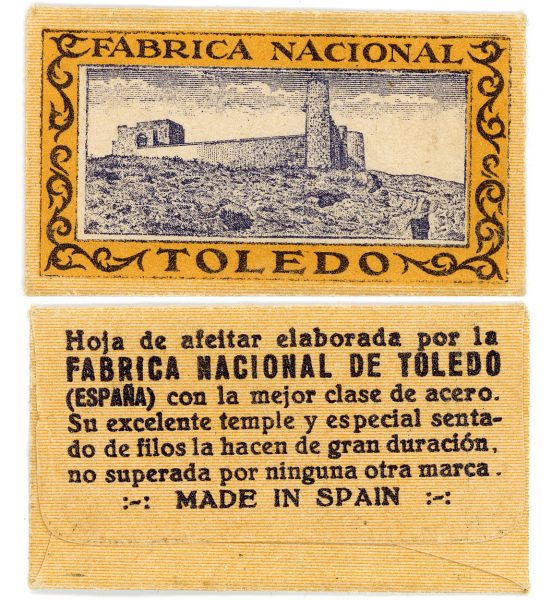 027 - ESPAÑA - Toledo - FÁBRICA NACIONAL DE ARMAS_Hoja Toledo