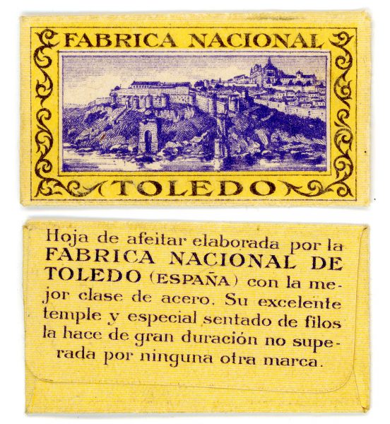 028 - ESPAÑA - Toledo - FÁBRICA NACIONAL DE ARMAS_Hoja Toledo