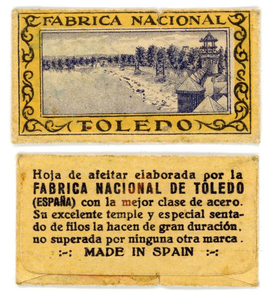 029 - ESPAÑA - Toledo - FÁBRICA NACIONAL DE ARMAS_Hoja Toledo