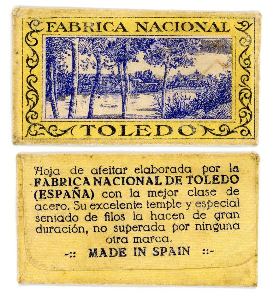 030 - ESPAÑA - Toledo - FÁBRICA NACIONAL DE ARMAS_Hoja Toledo