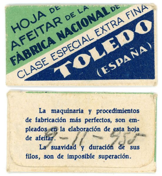 032 - ESPAÑA - Toledo - FÁBRICA NACIONAL DE ARMAS_Hoja Toledo