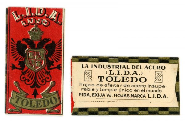 036 - ESPAÑA - Toledo - LA INDUSTRIAL DEL ACERO (L.I.D.A.)_Hoja Toledo Lujo